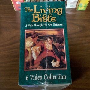 8 for $20 The Living Bible: A Walk-Through the New Testament VHS Collection